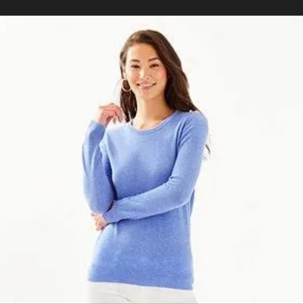 BNWT Lilly Pulitzer M Delvin cashmere sweater